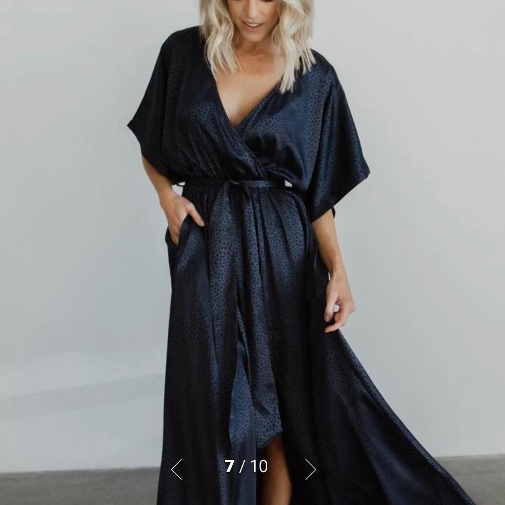 NWT Savannah Print Kimono Maxi